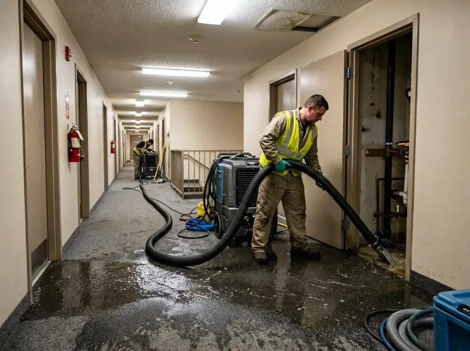 multi-unit-apartment-hallway-f-005 — frequently asked questions, Emergency Burst Pipe Water Extraction & Removal in Wayne, NE